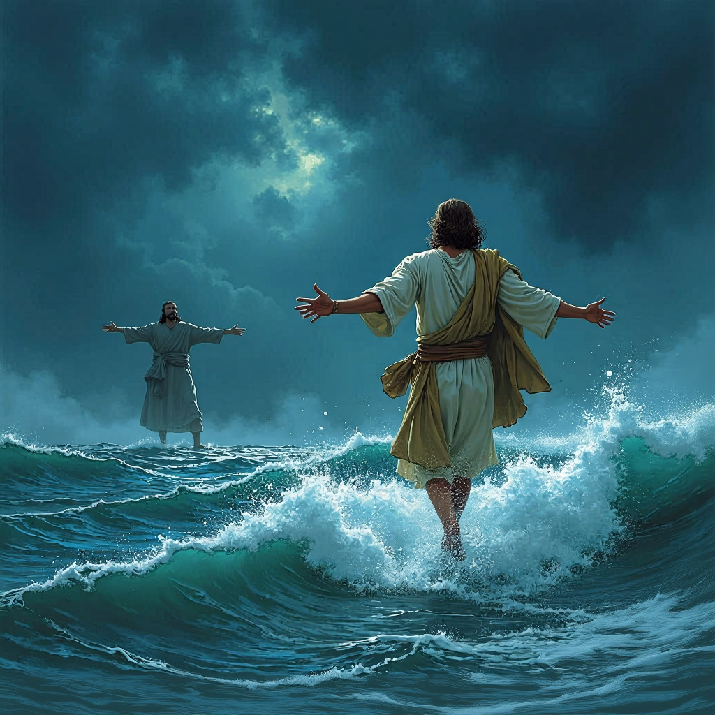 peterjesusonwaterarmsout