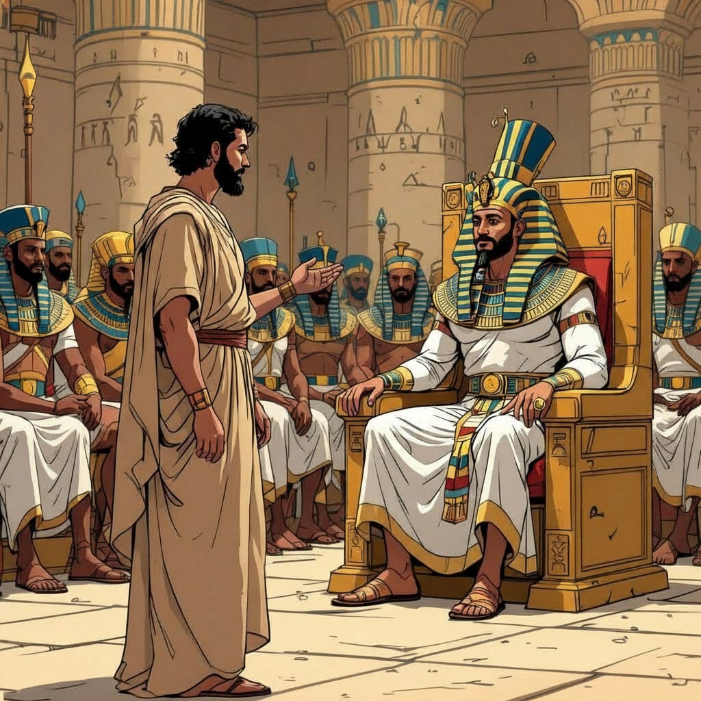 joseph beforepharaohnew
