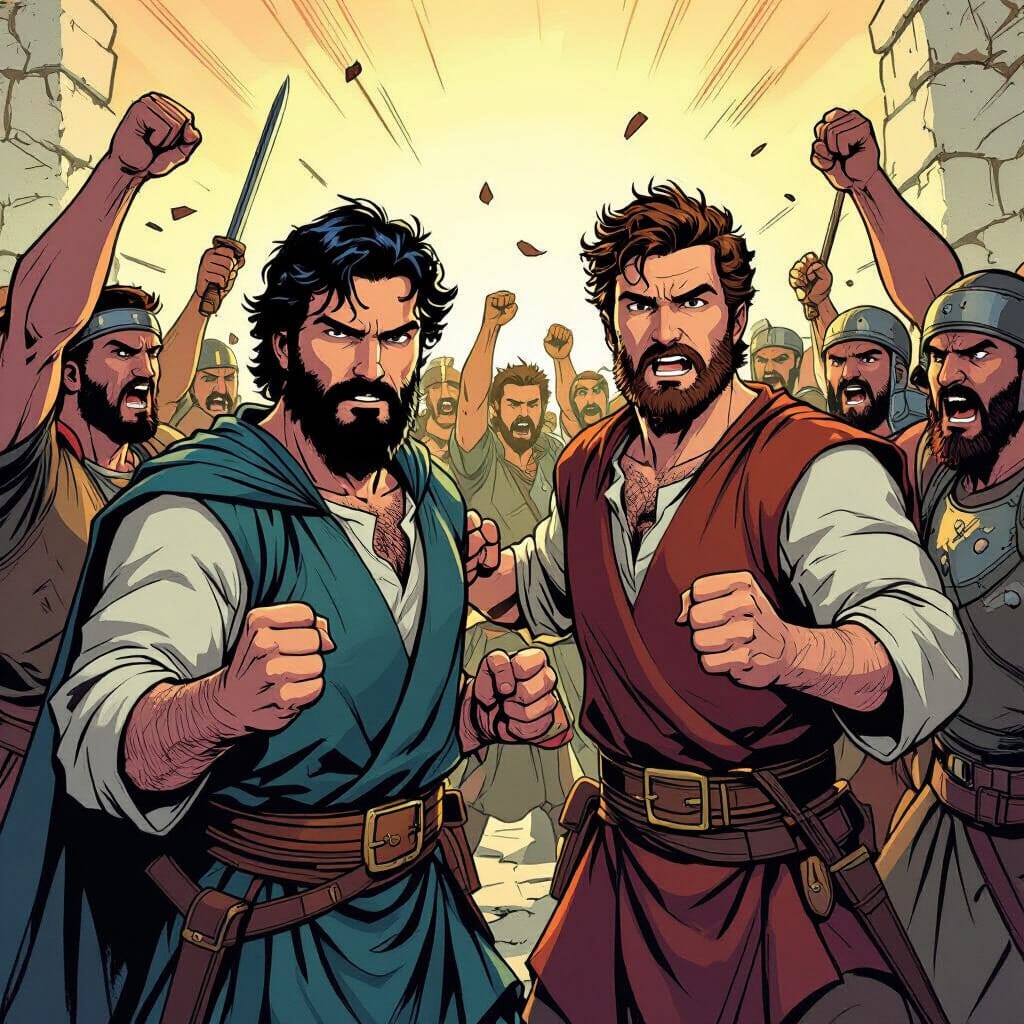 paulandsilasprepareforattack