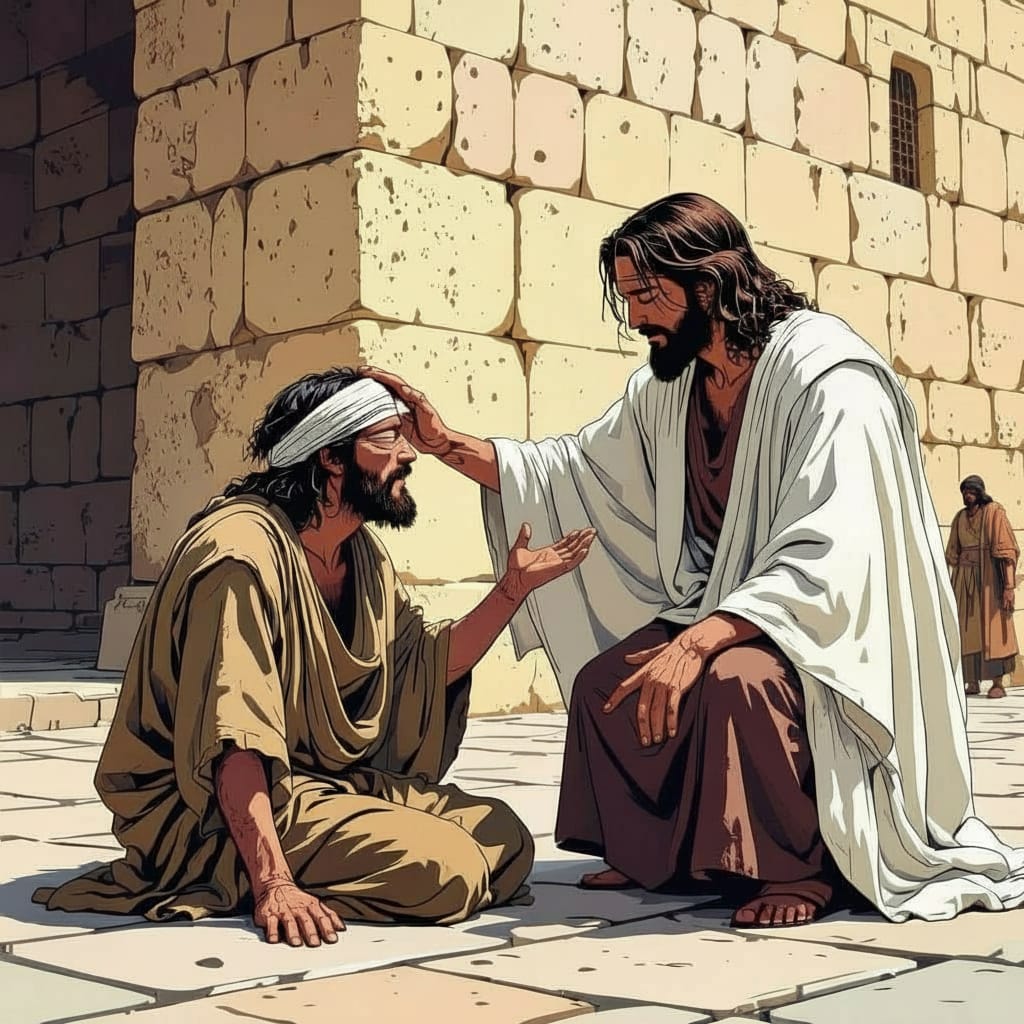 jesusblindfivefingers