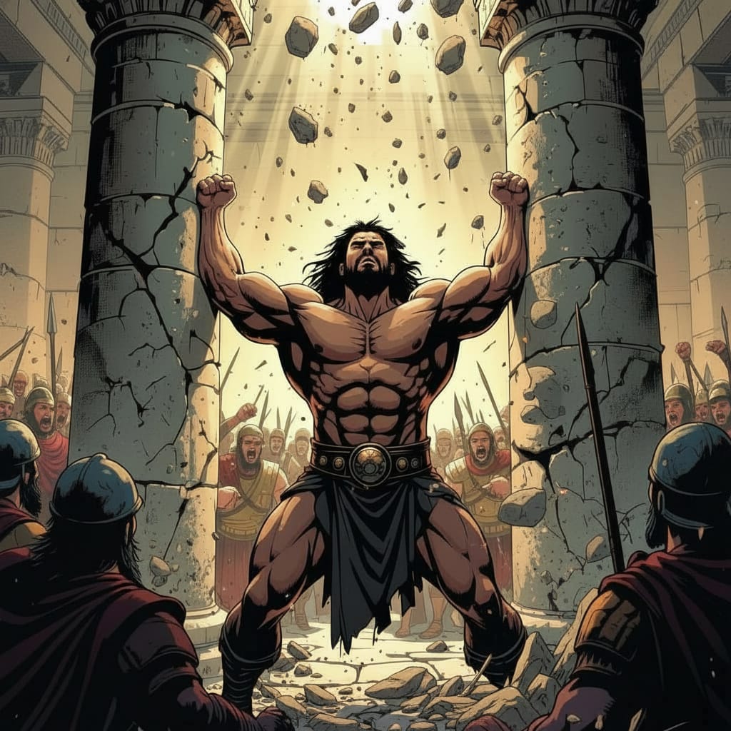 samsonpillarscrumbling